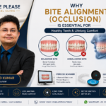 Dr. Sharad Kumar explaining importance of bite alignment and occlusion with Invisalign and iTero 5D scanner at Smile Please Dental Clinic in Navi Mumbai